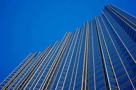 Glass Wall Of Skyscraper Free Stock Photo - Public Domain Pictures