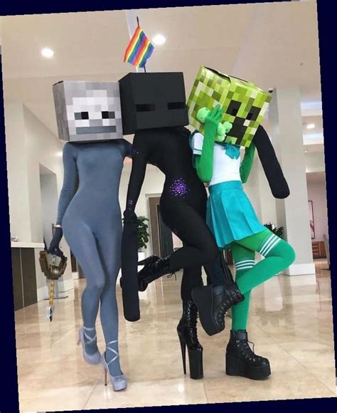 #(Minecraft) Enderman (Minecraft) | Minecraft costumes, Cute cosplay, Minecraft anime