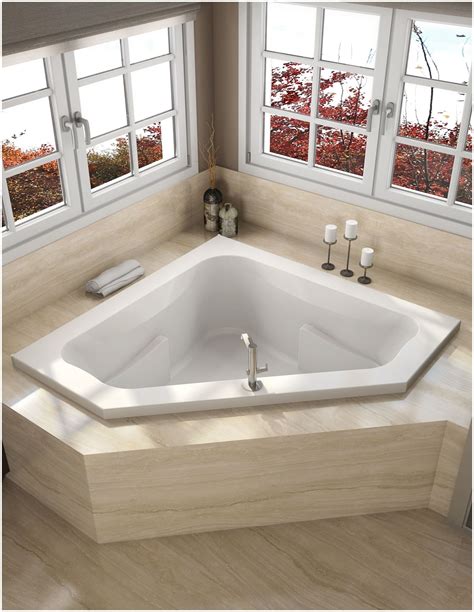 Jacuzzi J5D6060 BCX XXX Signature 60" Corner Soaking Bathtub - White ...