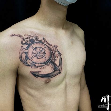 10+ Anchor Chest Tattoo Ideas That Will Blow Your Mind!