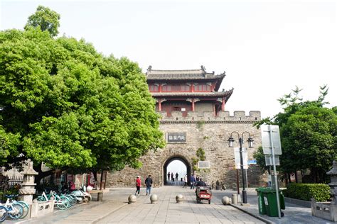 One of the main gates of Xiangyang Ancient City Wall - Fiona Travels from Asia