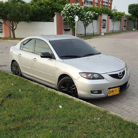 Silver Mazda 3 with Black Wheels | Mazda 3 sedan, Mazda 3, Mazda