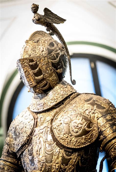 Ferdinand II armor, 16th century. | Medieval armor, Ancient armor, Knight armor