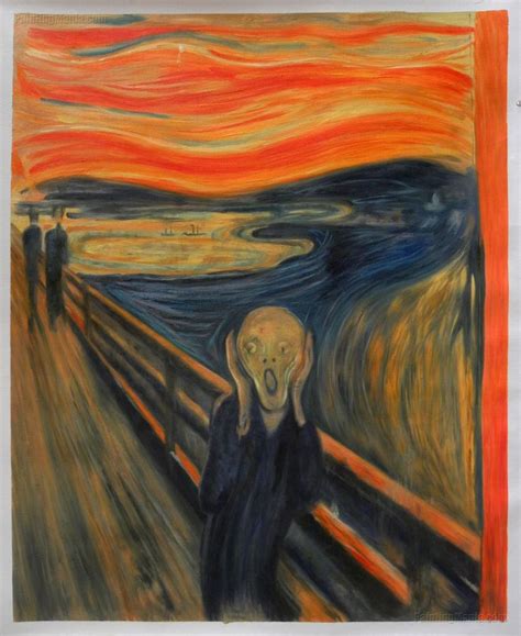 The Scream 1893 - Edvard Munch Paintings | Famous art, Most famous paintings, Classic art