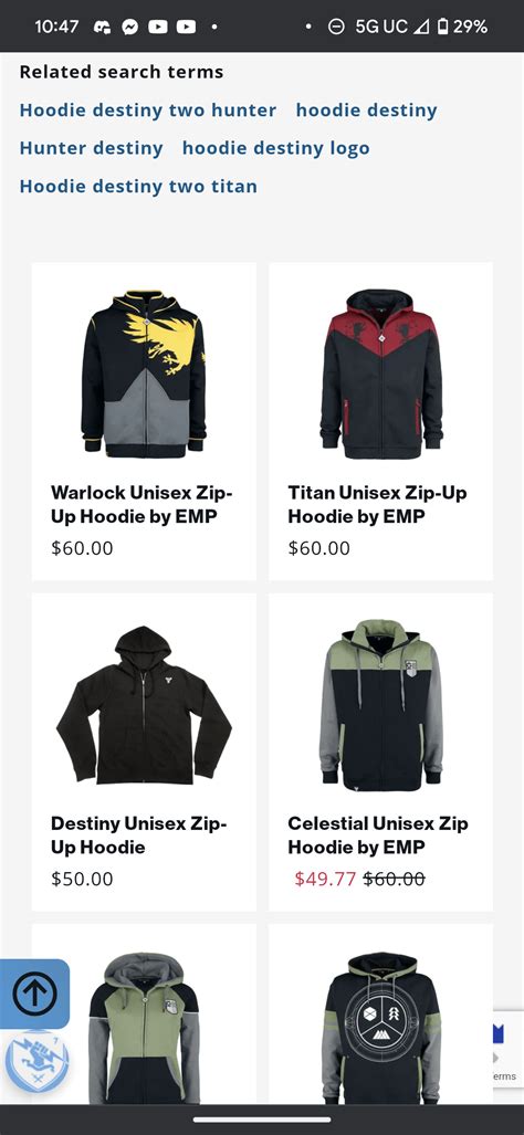 Hunter zip up hoodie taken off the store? : r/destiny2