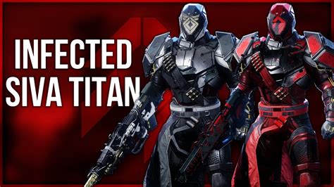 Infected Siva Titan Set - Destiny 2 Fashion Builds - YouTube