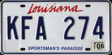 Louisiana License Plate Lookup | Free Vehicle History | VinCheck.info