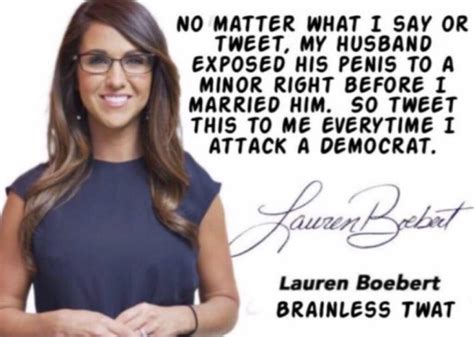 PHOTO Lauren Boebert Brainless Twat Husband Exposed Himself Meme