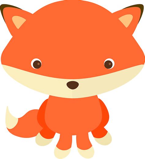 Adorable Fox Animal · Free vector graphic on Pixabay