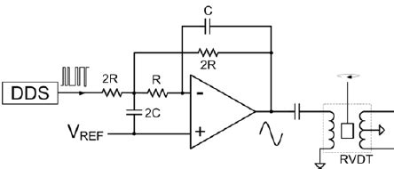 20-kHz RVDT primary driver schematic. | Download Scientific Diagram