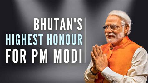 PM Narendra Modi Honored with Bhutan's Highest Civilian Award - PGurus