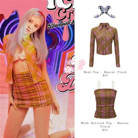 BLACKPINK's Rose Wore A Top As A Skirt In 'ICE CREAM' Teaser Photo ...