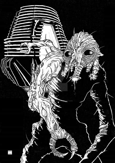 THE FLY - Brundlefly Inks by Jason-Lenox on DeviantArt