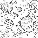 Celestial Spaces coloring Page colouring Pages galaxy  sketch template