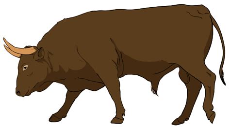 File:Bull clipart 01.svg - Wikimedia Commons