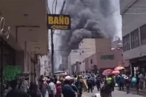 Incendio en Mesa Redonda: 2 víctimas y 5 puestos afectados por las llamas