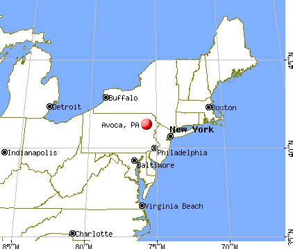 Avoca, Pennsylvania (PA 18641) profile: population, maps, real estate, averages, homes ...