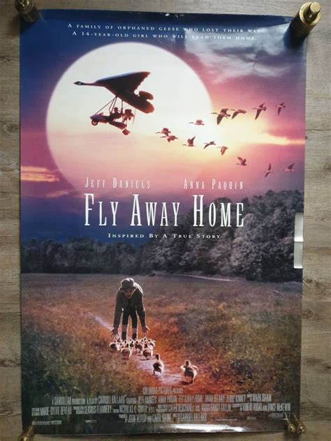 Fly Away Home movie poster | Etsy