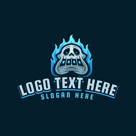 Skull Monster Gambling Logo | BrandCrowd Logo Maker