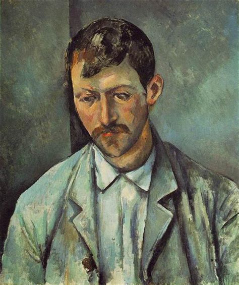 Peasant, 1891 - Paul Cezanne - WikiArt.org