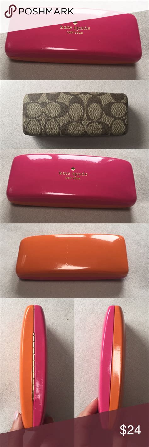 Kate Spade Glasses Case (w/ Bonus Coach Case) | Kate spade glasses ...