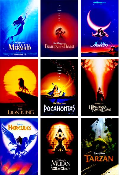 My Top 11 Disney Renaissance Films: - Geeky KOOL