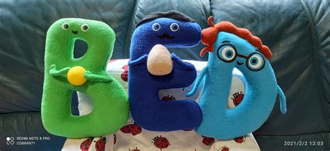 Plush Toy Just Like Charlie and the Alphabet Letter D - Etsy UK