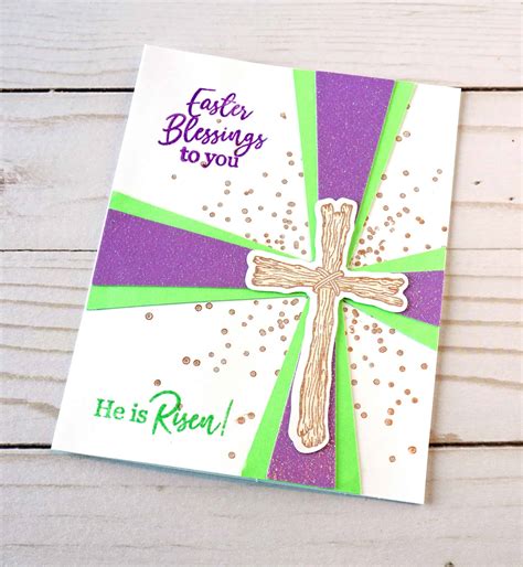 homemade Easter card – He is risen | Divine Creative Love