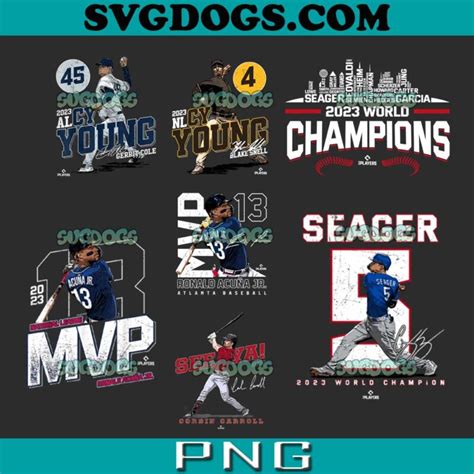 2023 National League MVP PNG Bundle