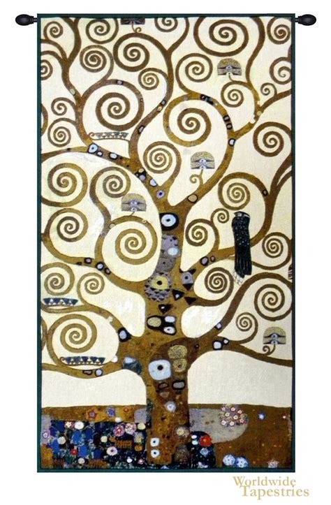 Klimt Tree Of Life V :: Tree of Life Tapestries :: Worldwide Tapestries