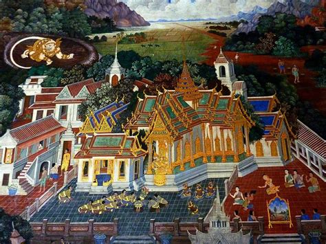 141 Ramakien Murals | by Anandajoti Thai Art, Bangkok, Murals, Amazing, Painting, Beautiful ...