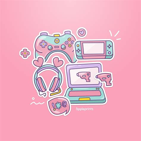 Pastel Kawaii Gamer Wallpapers - Wallpaper Cave