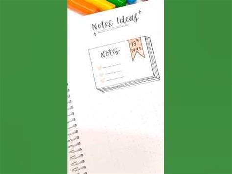 Notes idea💡 #shortvideo #subscribe #viral #explore #youtubeshorts #shorts #short #art #fyp # ...