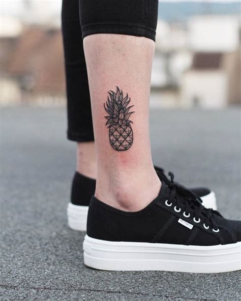 Pineapple Tattoo Ideas For Those Who Love Exotic And Delicious Fruits