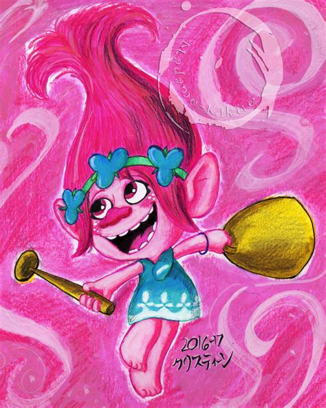 Poppy from Dreamworks’ “Trolls.” Saw the movie on... - Art Blog of Miss ...