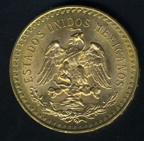 Mexican 50 Pesos Gold Coin of 1922, Centenario.|World Banknotes & Coins ...