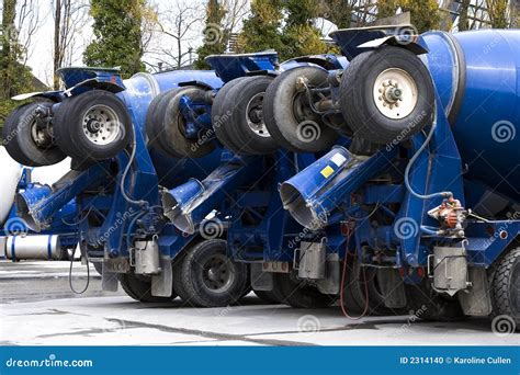 Cement Trucks stock photo. Image of cement, truck, heavy - 2314140