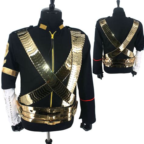 Classic MJ Michael Jackson Jam Dangerous Jacket Costume Metal Belt Set | eBay