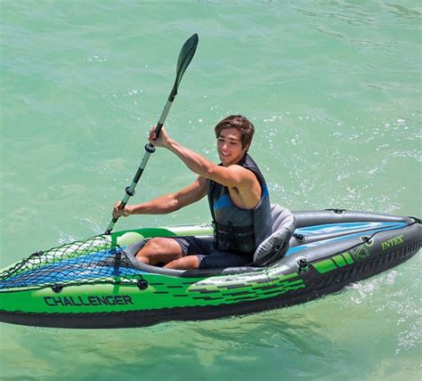 Intex Challenger K1 Inflatable Kayak | The Green Head