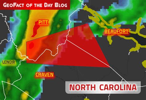 GeoFact of the Day: 10/22/2019 North Carolina Tornado Warning 2