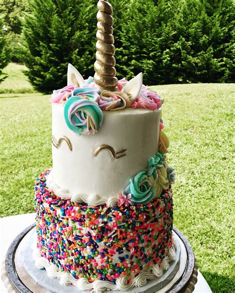 Unicorn Cake Sprinkles Inside - 30 Unique Design Ideas To Create Your Day