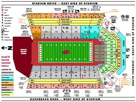 Arkansas Razorback Stadium Seating | Brokeasshome.com