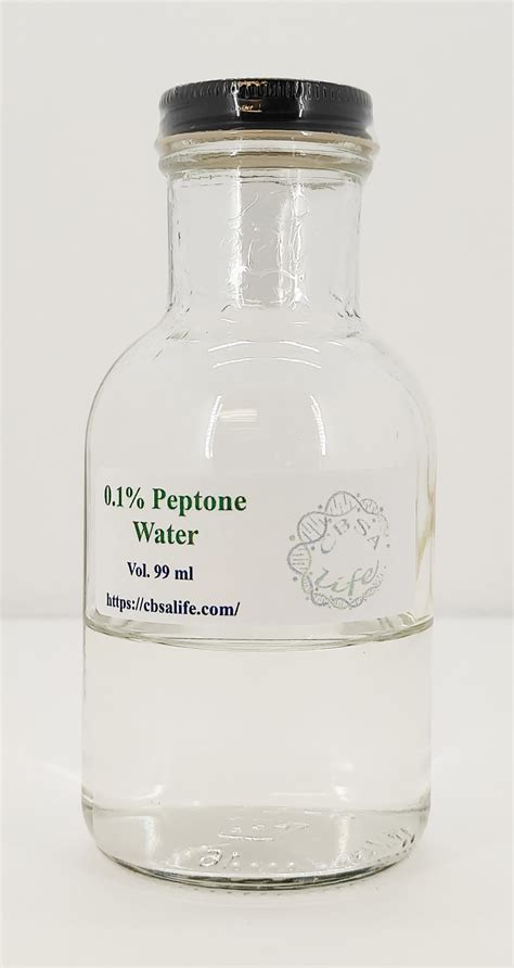 CBSAlife 0.1% Peptone Water | CBSAlife