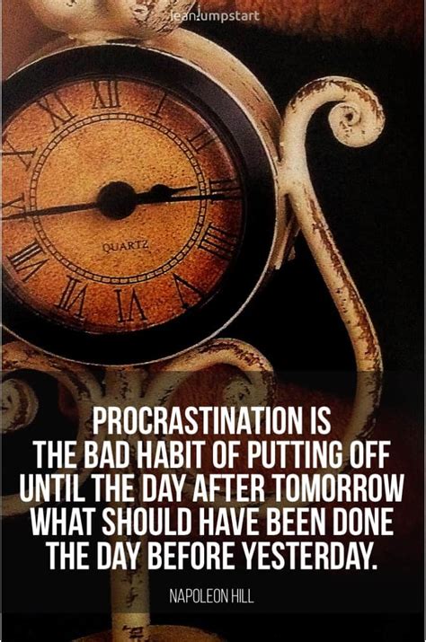 45 procrastination quotes: Inspiring pictures and sayings for productivity