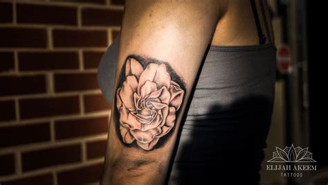 Gardenia Tattoo by ElijahAkeemTattoos on DeviantArt