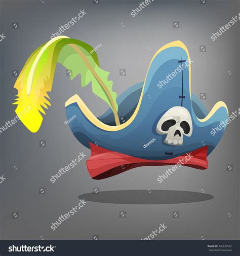 Pirate Hat Vector Illustration Stock Vector (Royalty Free) 246633583 ...