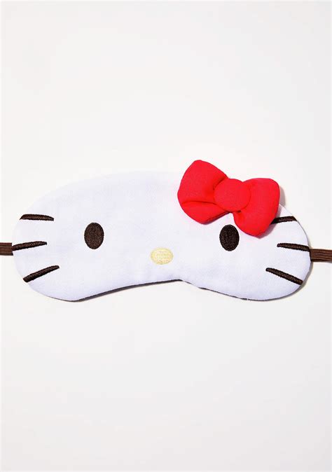 Hello Kitty Eye Mask | Kitty, Hello kitty, Sanrio hello kitty