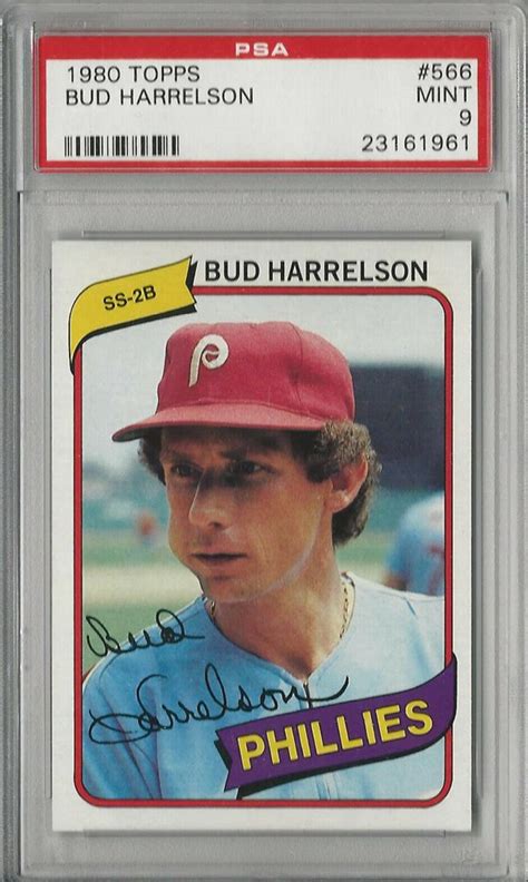 Auction Prices Realized Baseball Cards 1980 Topps Bud Harrelson