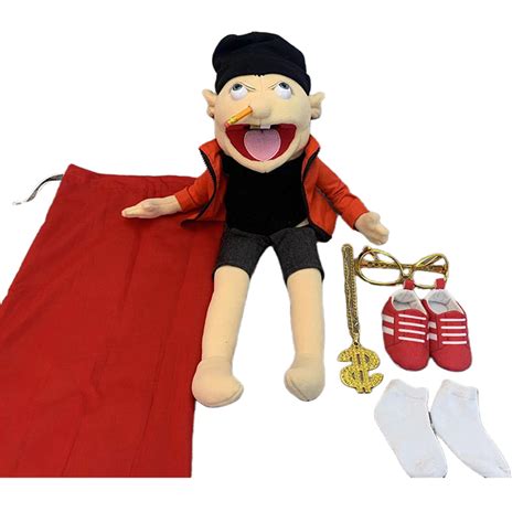 Price Drop Jeffy Puppet Soft Plush Toy Rapper Plush, Rapper Jeffy Soft ...