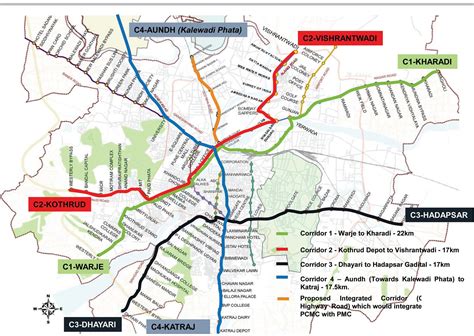 Pune Bus Route Map - Cherye Bette-Ann